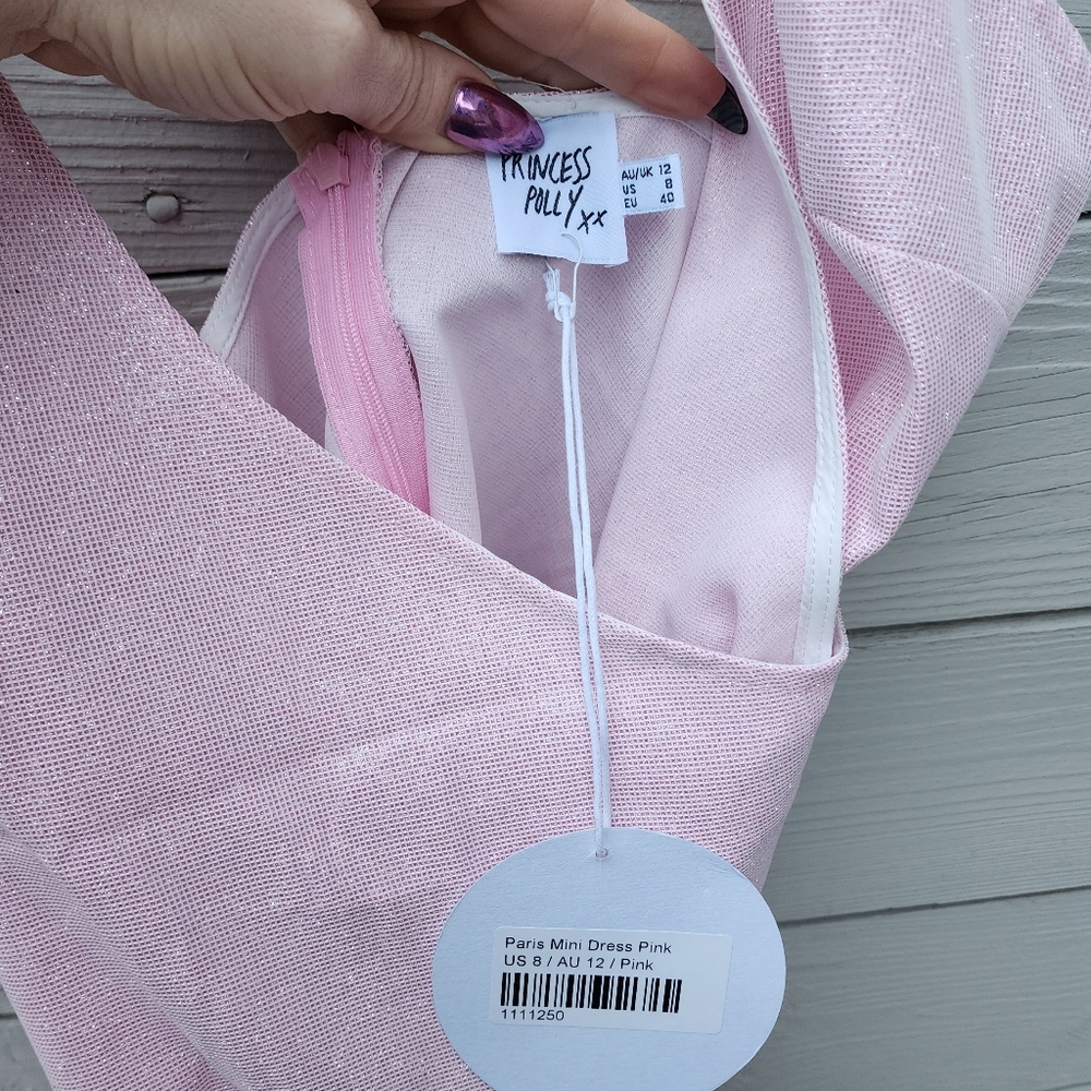 NWT Princess Polly Paris Mini Dress - Picture 6 of 10